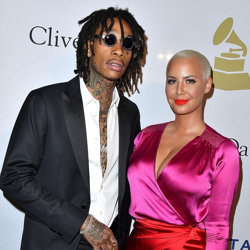 Wiz Khalifa and Amber Rose