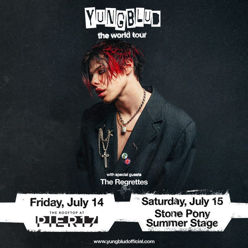 Enter for a chance to win tickets to see YUNGBLUD