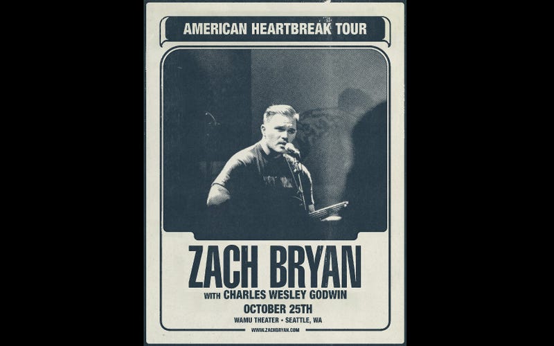 Win Tickets to See Zach Bryan at WaMu Theater!