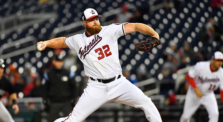 WATCH: Aaron Barrett gets told he's 'going back to the big leagues'