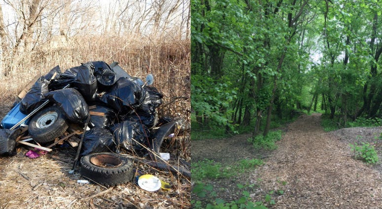 What had become a 35-acre dump site along the Delaware River in Camden’s Cramer Hill section is now a nature preserve.