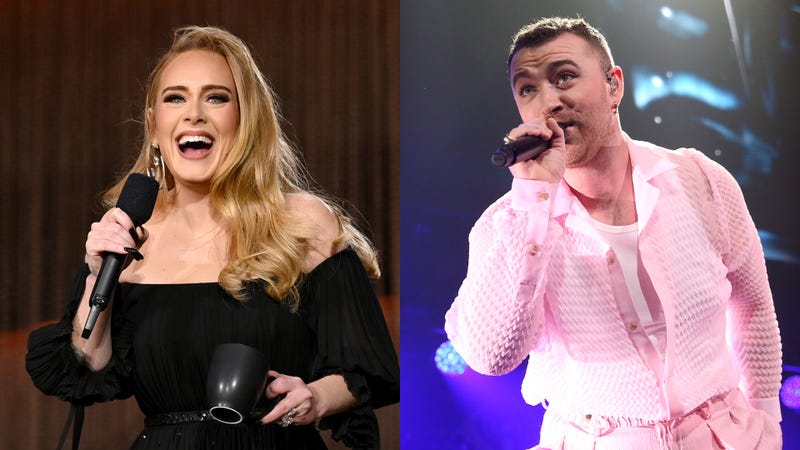 Adele and Sam Smith
