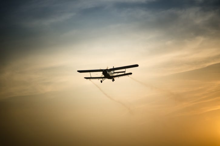 aerial spraying