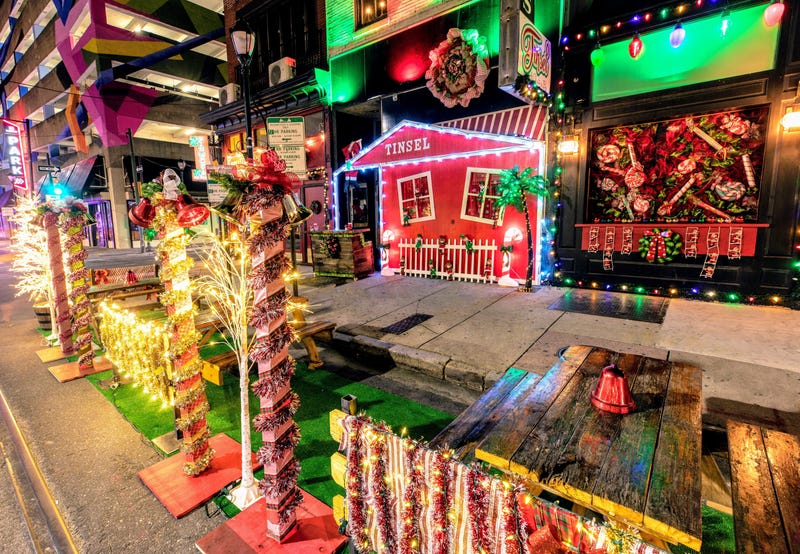 Tinsel in July