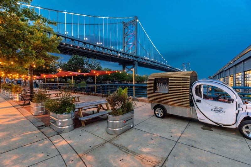 River Beer Garden at Race Street Pier