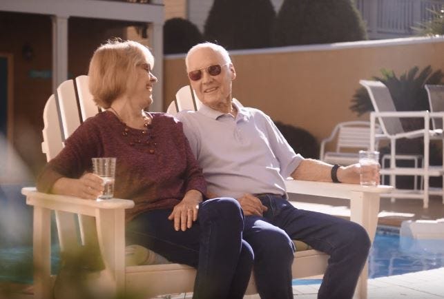 Former POW Allen Brady and his wife Diane