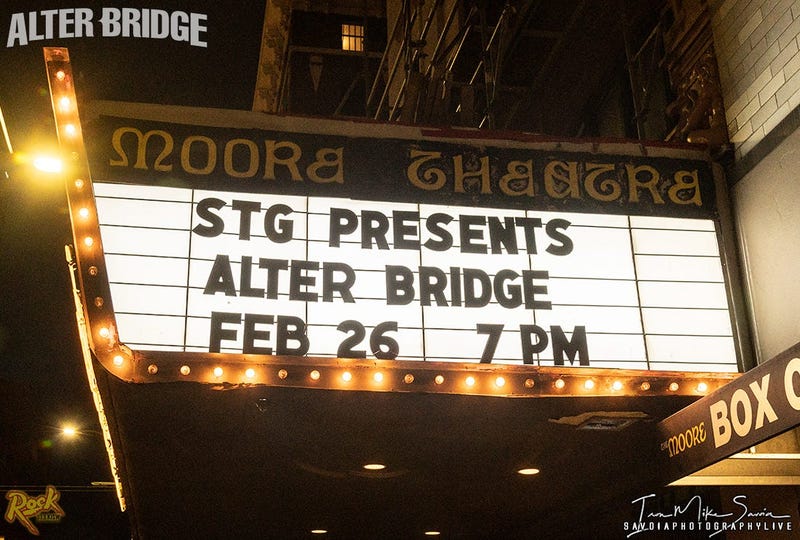 Alter Bridge - Moore Theater 2.26.20