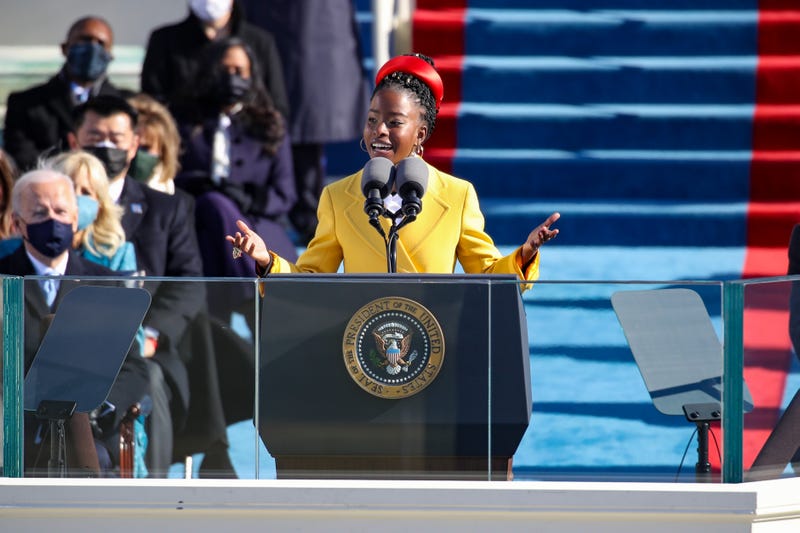 Poet Amanda Gorman reads "The Hills We Climb" at inauguration of President Joe Biden