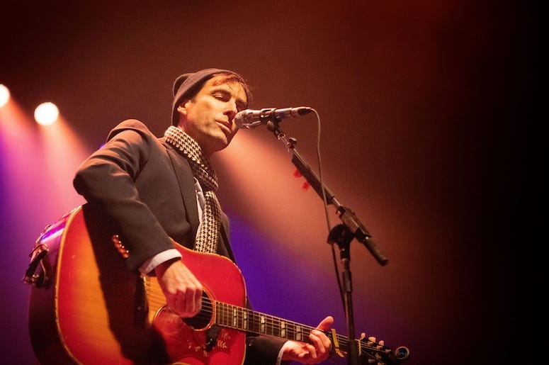 Andrew Bird performs live in concert at the 93XRT Holiday Jam.