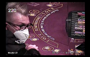 Surveillance camera shot of Andrew Marnell