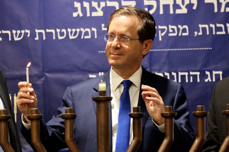 Israel Palestinians Hanukkah