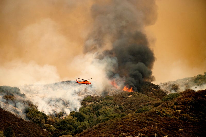 APTOPIX Western Wildfires