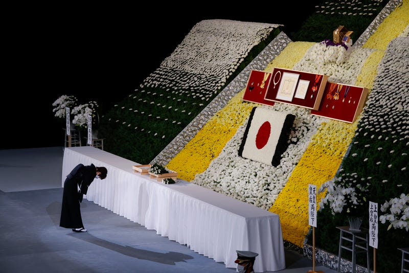 APTOPIX Japan Abe Funeral