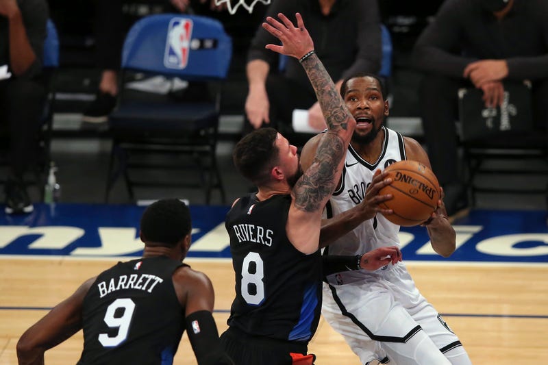 Nets Knicks Basketball