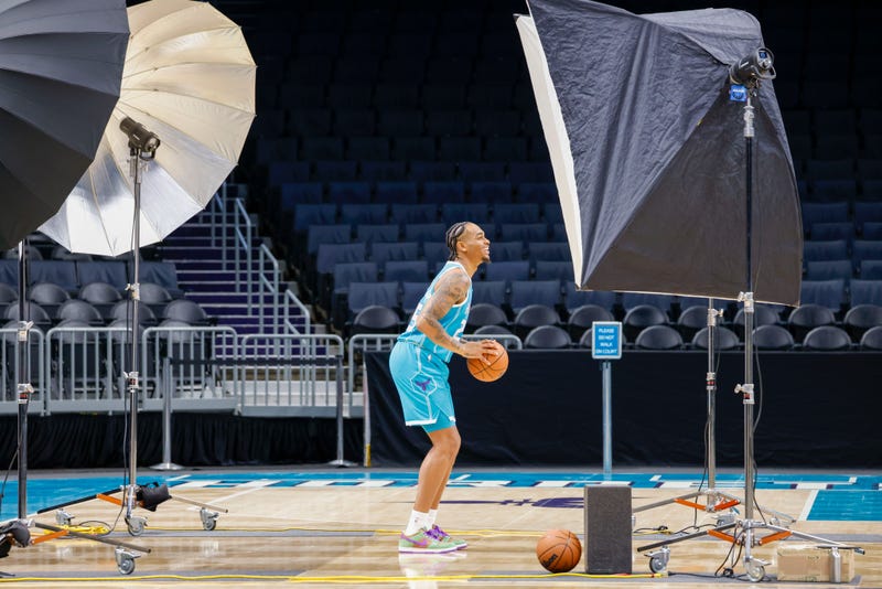 Hornets Media Day Basketball