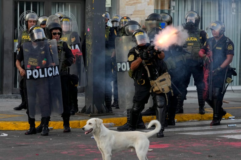 APTOPIX Peru Unrest