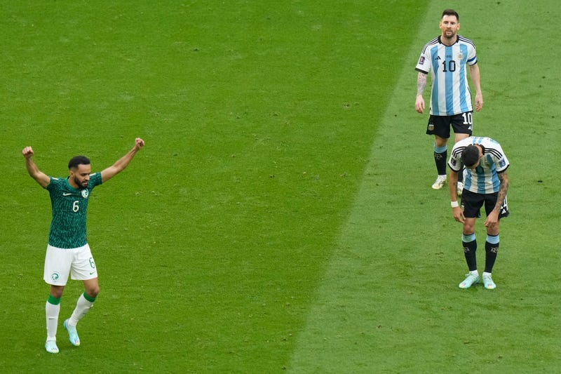 WCup Argentina Saudi Arabia Soccer