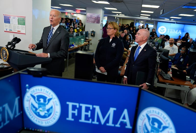APTOPIX Tropical Weather Biden