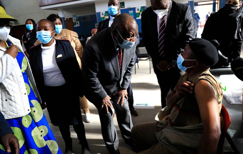 Virus Outbreak South Africa Vaccinations