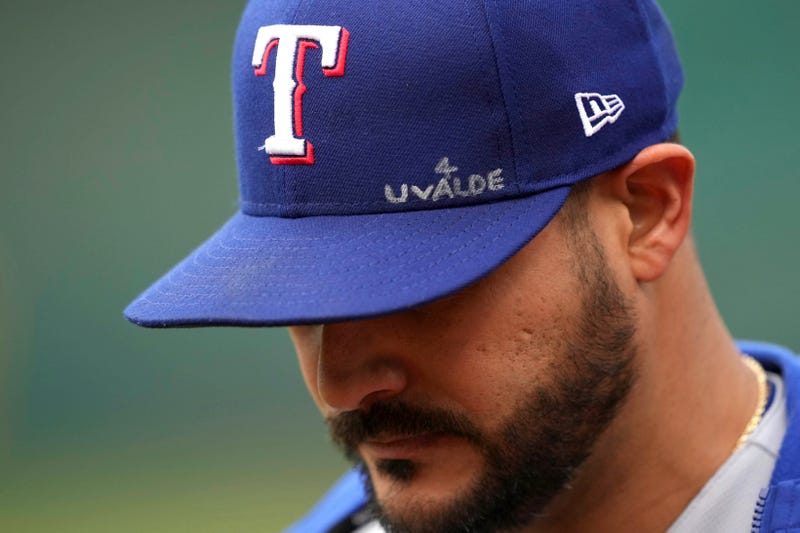 Rangers Athletics Baseball Texas School Shooting