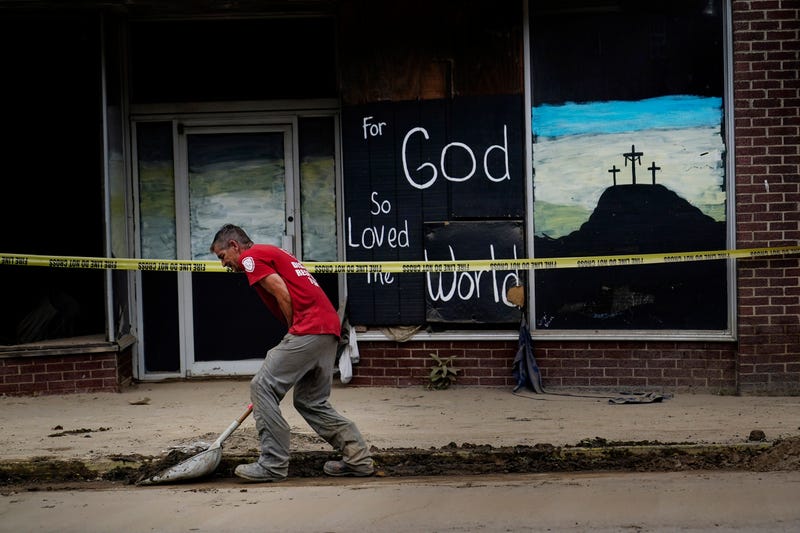 Severe Weather Appalachia-Coal Town