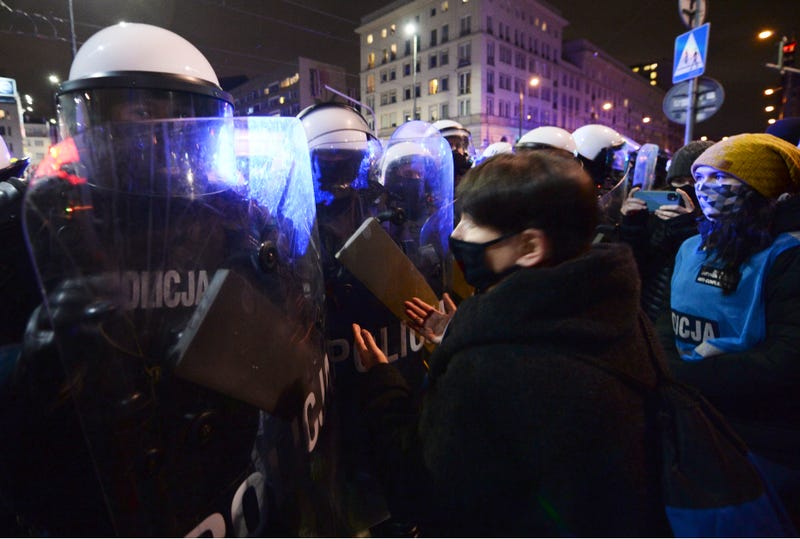Poland Abortion Protest