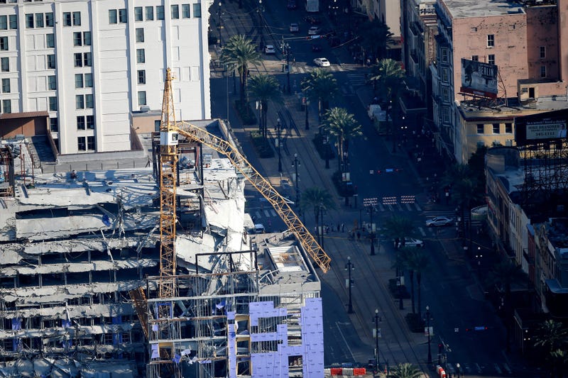 Hard Rock collapse site