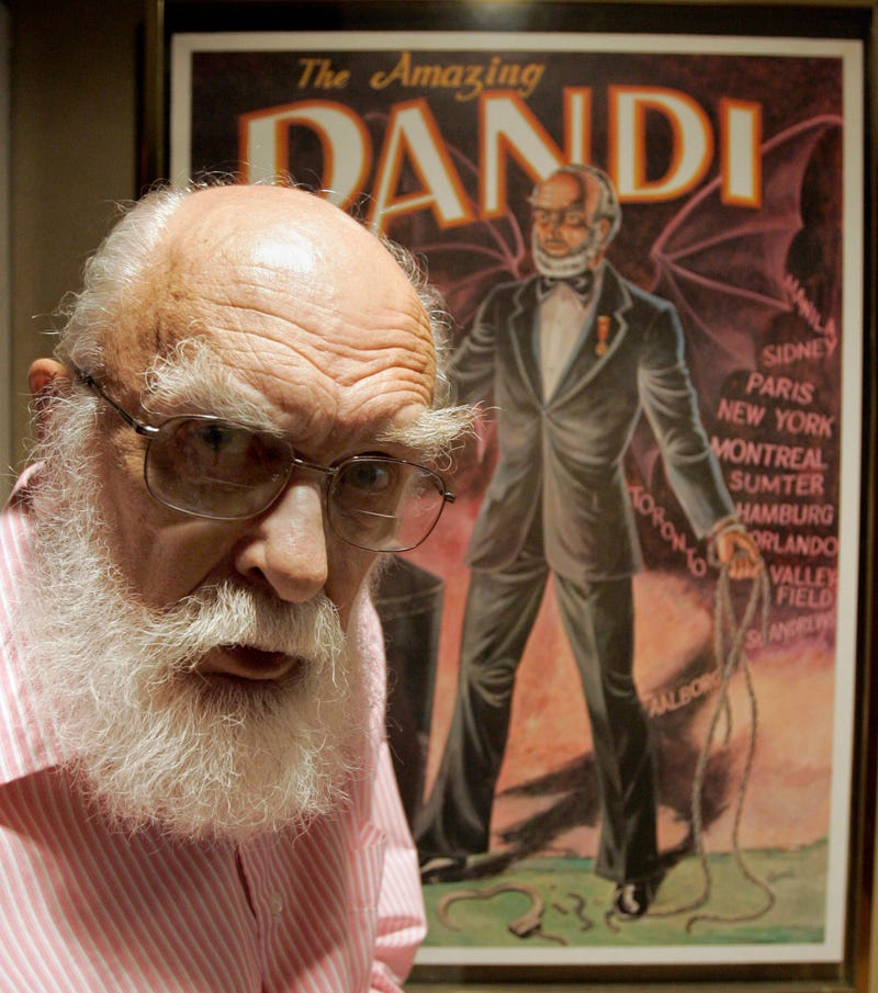 CORRECTION Obit Randi