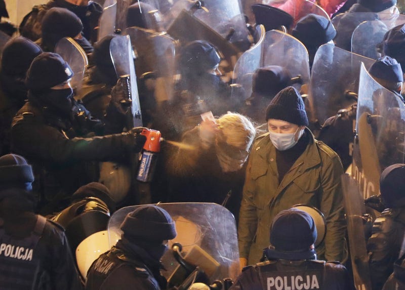 APTOPIX Poland Abortion Protest