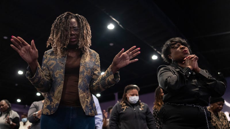 APTOPIX Walmart Mass Shooting Sunday Vigil