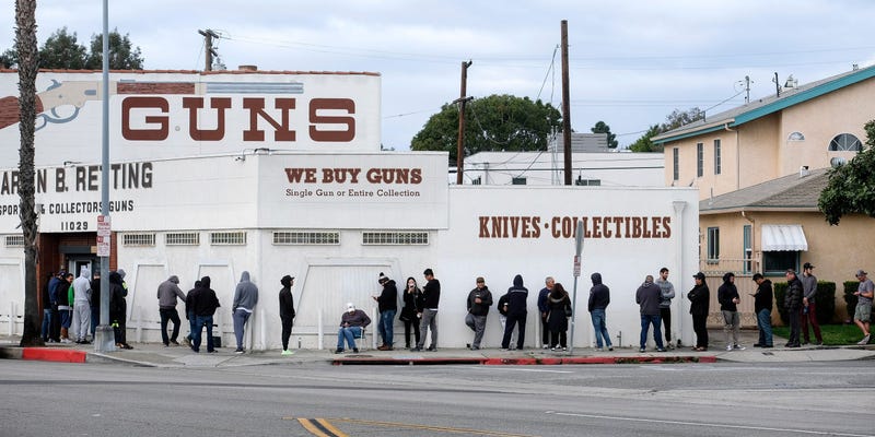 Coronavirus gun sales
