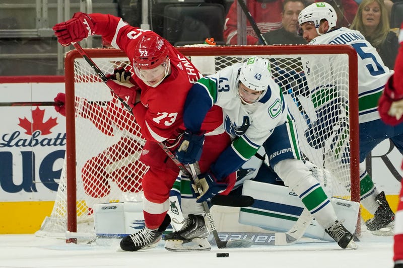 Canucks Red Wings Hockey