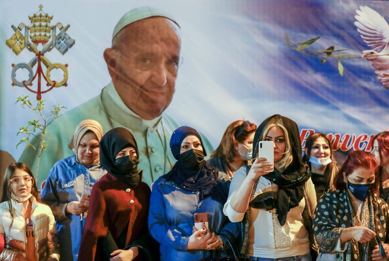APTOPIX Iraq Pope