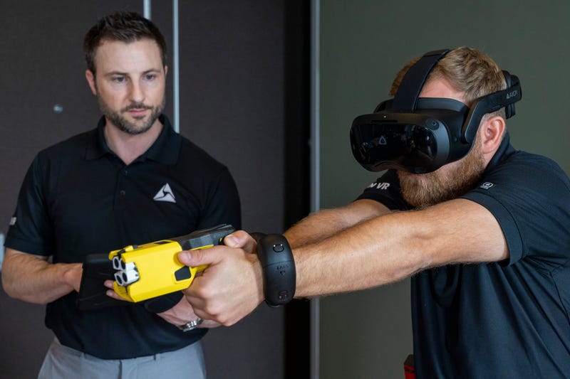 Virtual Reality Taser