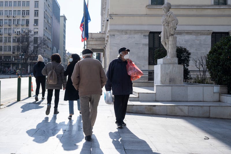 Virus Outbreak Greece