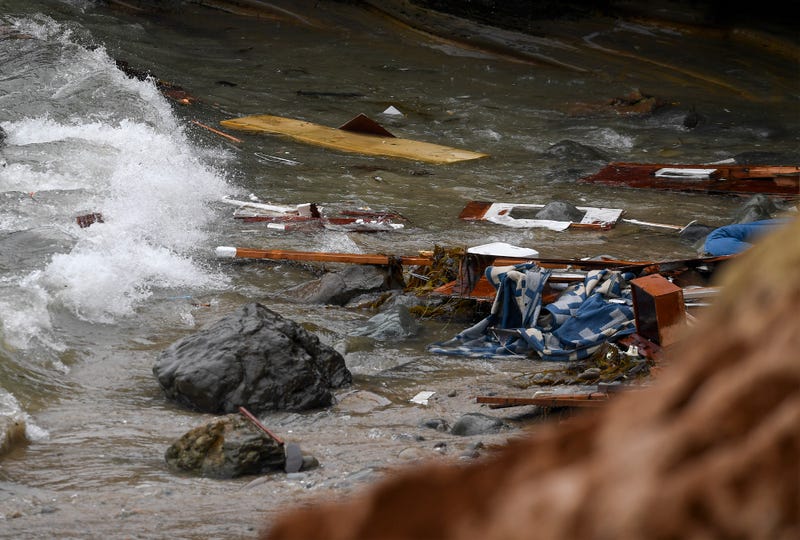 APTOPIX Boat Capsizes California
