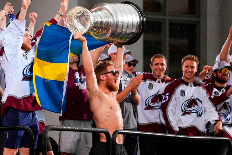 APTOPIX Stanley Cup Avalanche Parade Hockey