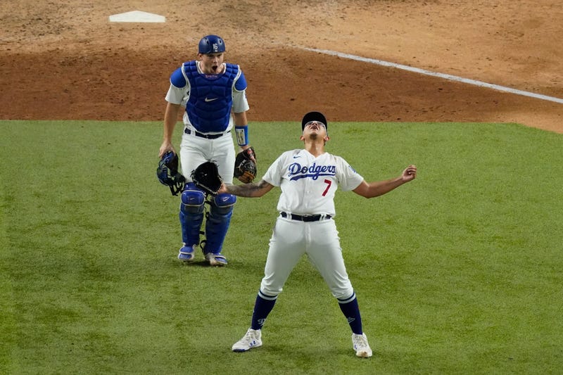 APTOPIX NLCS Braves Dodgers Baseball