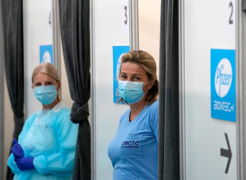 Virus Outbreak Serbia
