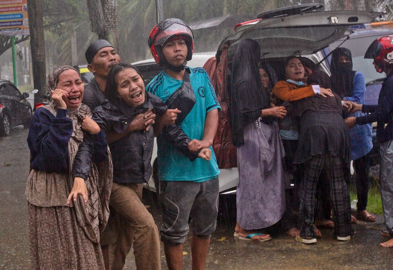 APTOPIX Indonesia Earthquake