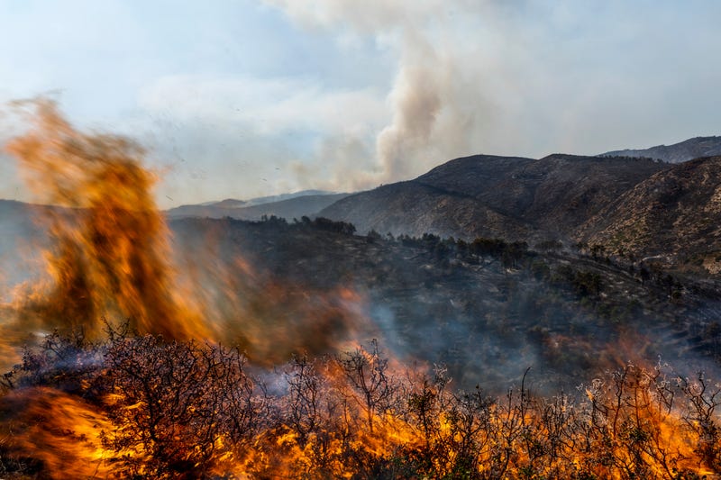 APTOPIX Spain Wildfires
