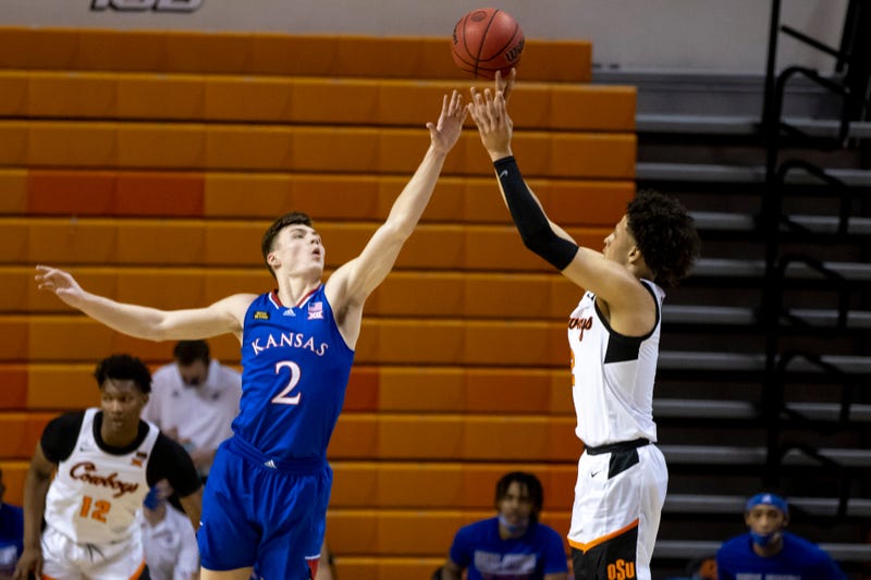 Kansas Oklahoma St Basketball