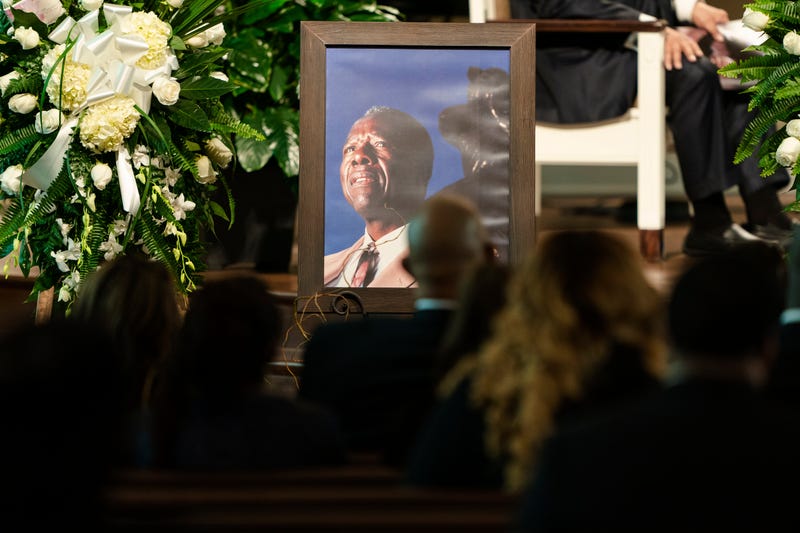 Hank Aaron Funeral Baseball