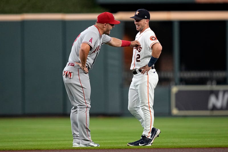 Angels Astros Baseball