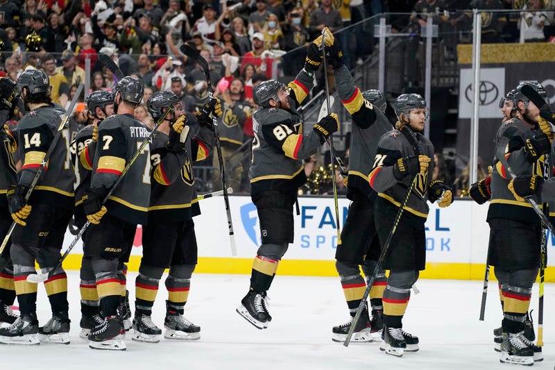 Avalanche Golden Knights Hockey