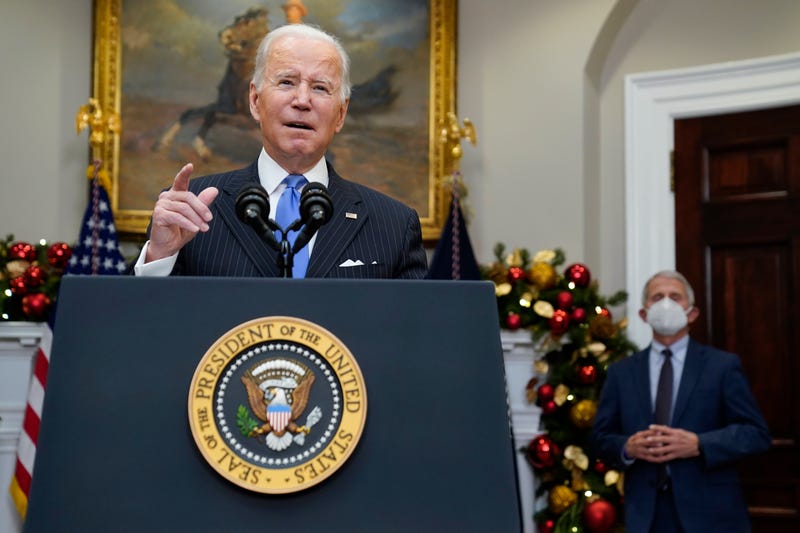 Virus Outbreak Biden