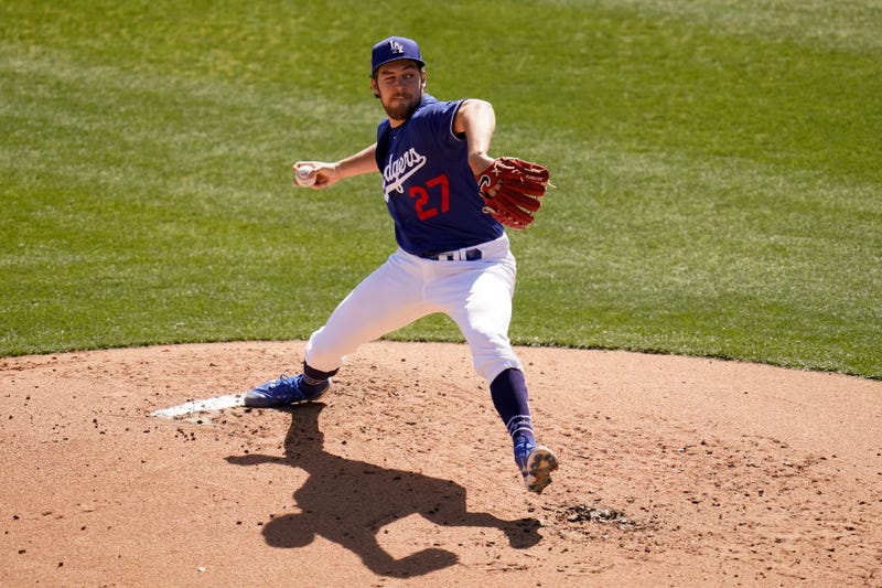 Padres Dodgers Spring Baseball