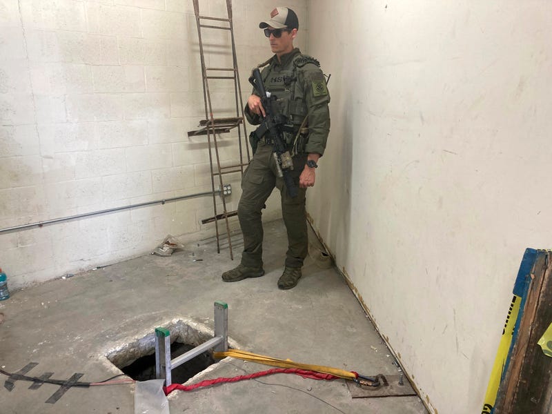 US Mexico Border Tunnel