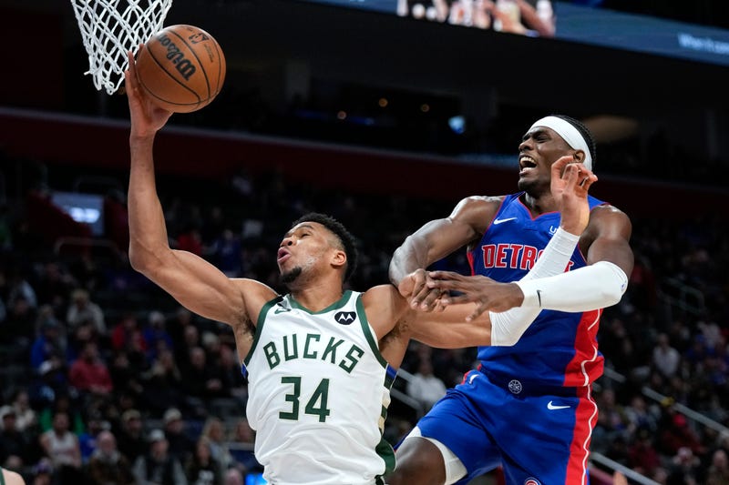 Bucks Pistons Basketball