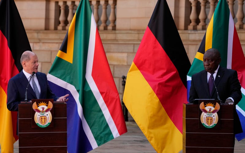 South Africa German Chancellor